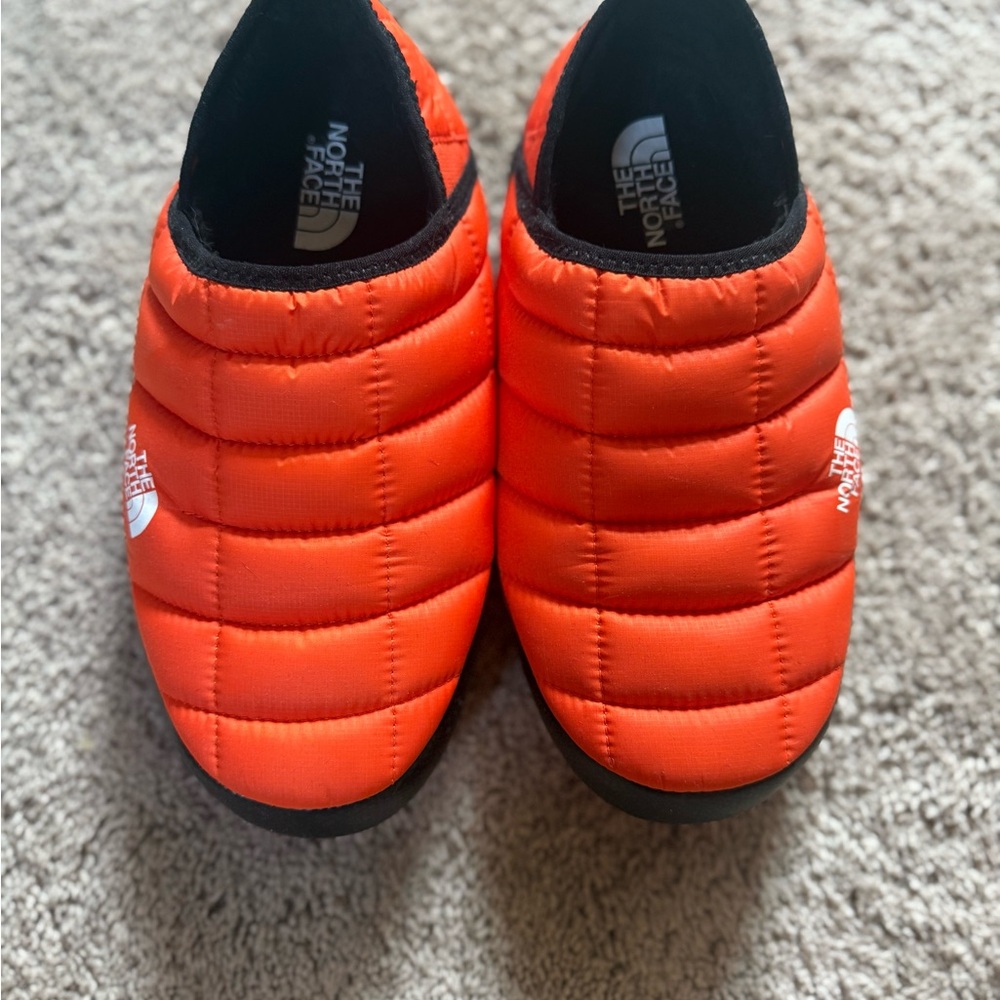The North Face Kids' Bright Orange Slippers